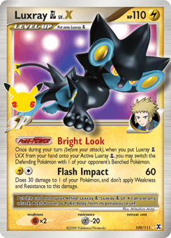 Luxray GL LV.X card
