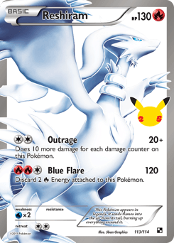 Reshiram card