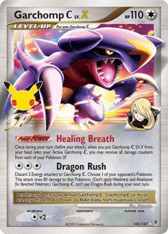 Garchomp C LV.X card