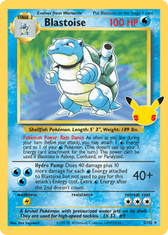 Blastoise card