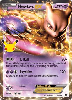 Mewtwo-EX card