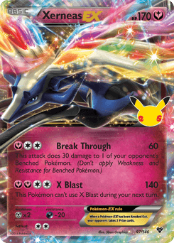 Xerneas-EX card