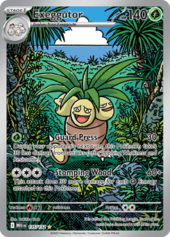 Exeggutor card