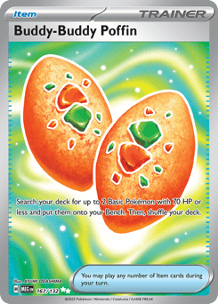 Buddy-Buddy Poffin card