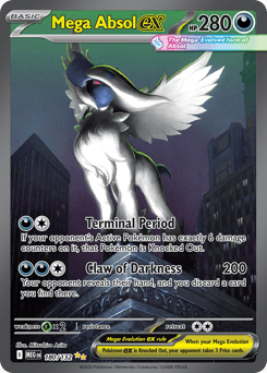 Mega Absol ex card