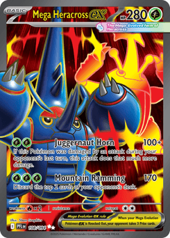 Mega Heracross ex card