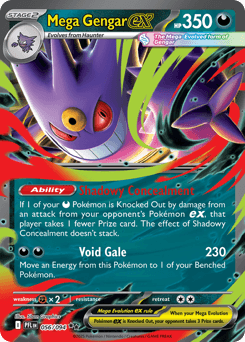 Mega Gengar ex card