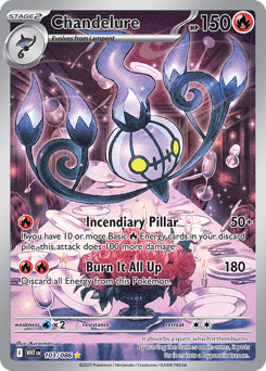 Chandelure card