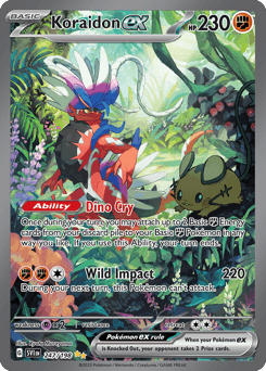 Koraidon ex card