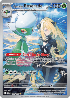 Cynthia's Roserade card