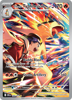 Ethan's Typhlosion card