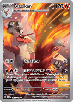 Blaziken card