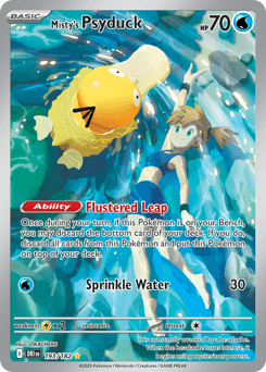 Misty's Psyduck card