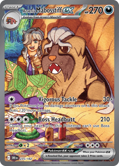 Arven's Mabosstiff ex card
