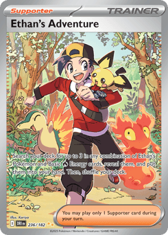 Ethan's Adventure card