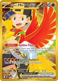 Ethan's Ho-Oh ex card