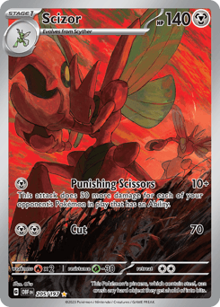 Scizor card