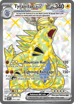 Tyranitar ex card