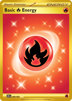 Basic Fire Energy card