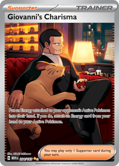 Giovanni's Charisma card