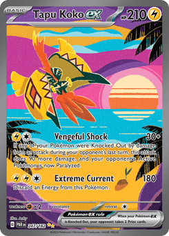 Tapu Koko ex card
