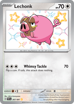 Lechonk card