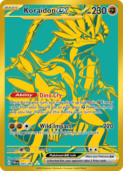 Koraidon ex card