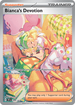 Bianca's Devotion card