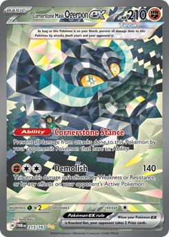 Cornerstone Mask Ogerpon ex card