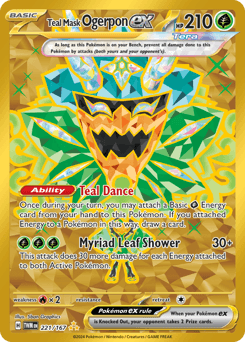 Teal Mask Ogerpon ex card