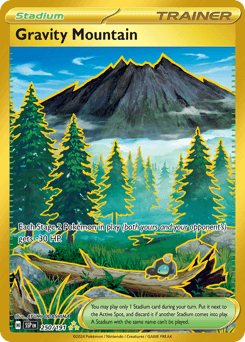 Gravity Mountain card