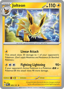 Jolteon [Master Ball] card