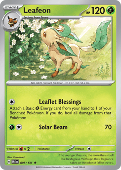 Leafeon [Master Ball] card