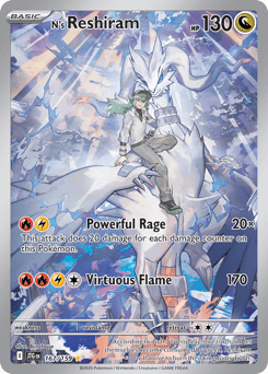 N's Reshiram card