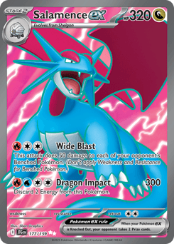 Salamence ex card