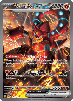 Volcanion ex card