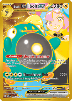 Iono's Bellibolt ex card