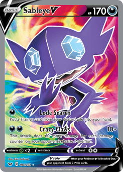 Sableye V card