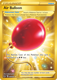Air Balloon card