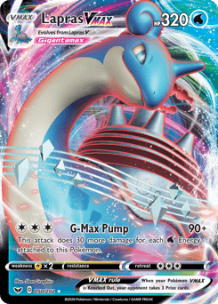 Lapras VMAX card