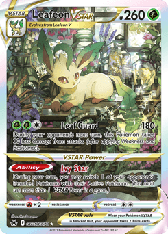 Leafeon VSTAR card