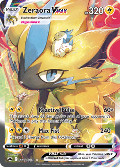 Zeraora VMAX card