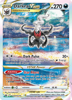 Darkrai VSTAR card