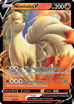 Ninetales V card