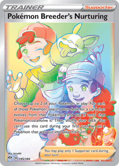 Pokémon Breeder's Nurturing card