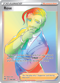 Rose card