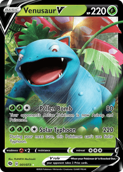 Venusaur V card