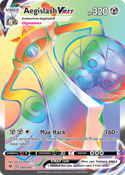 Aegislash VMAX card