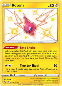 Rotom card