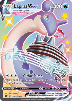 Lapras VMAX card
